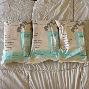 ZOMEE Breastmilk Storage Bags 8oz - 100count (set of 3)